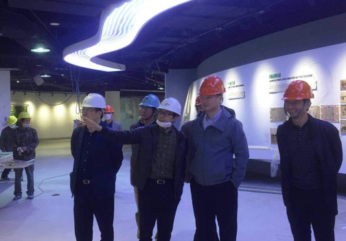 南通市财政局蔡毅副局长赴环境教育馆调研