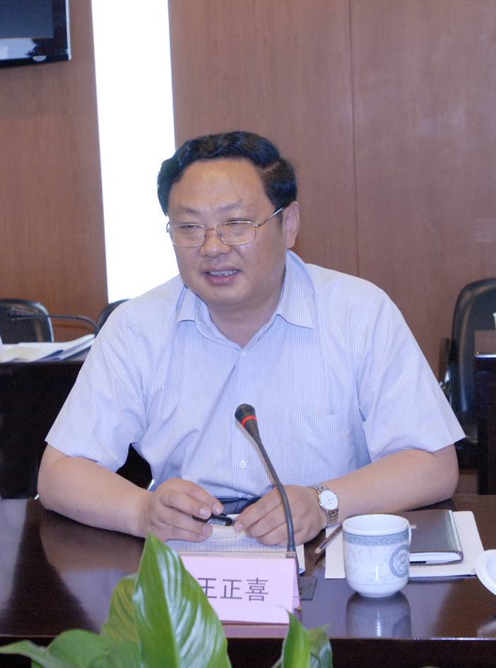 王正喜副厅长向调研